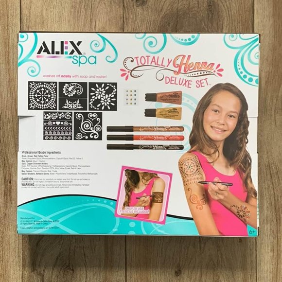 Washable Totally Henna Deluxe Set - Picture 2 of 2